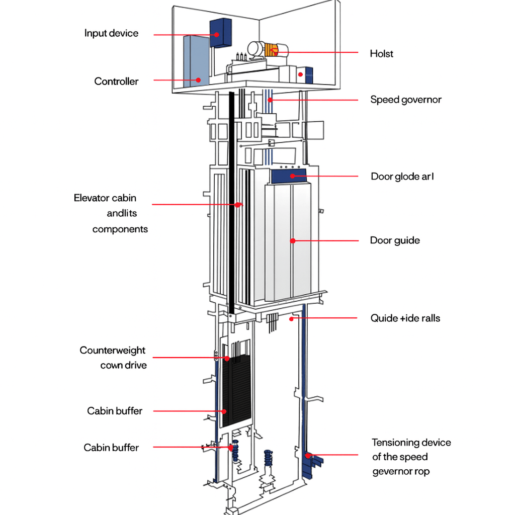 Elevator scheme EN